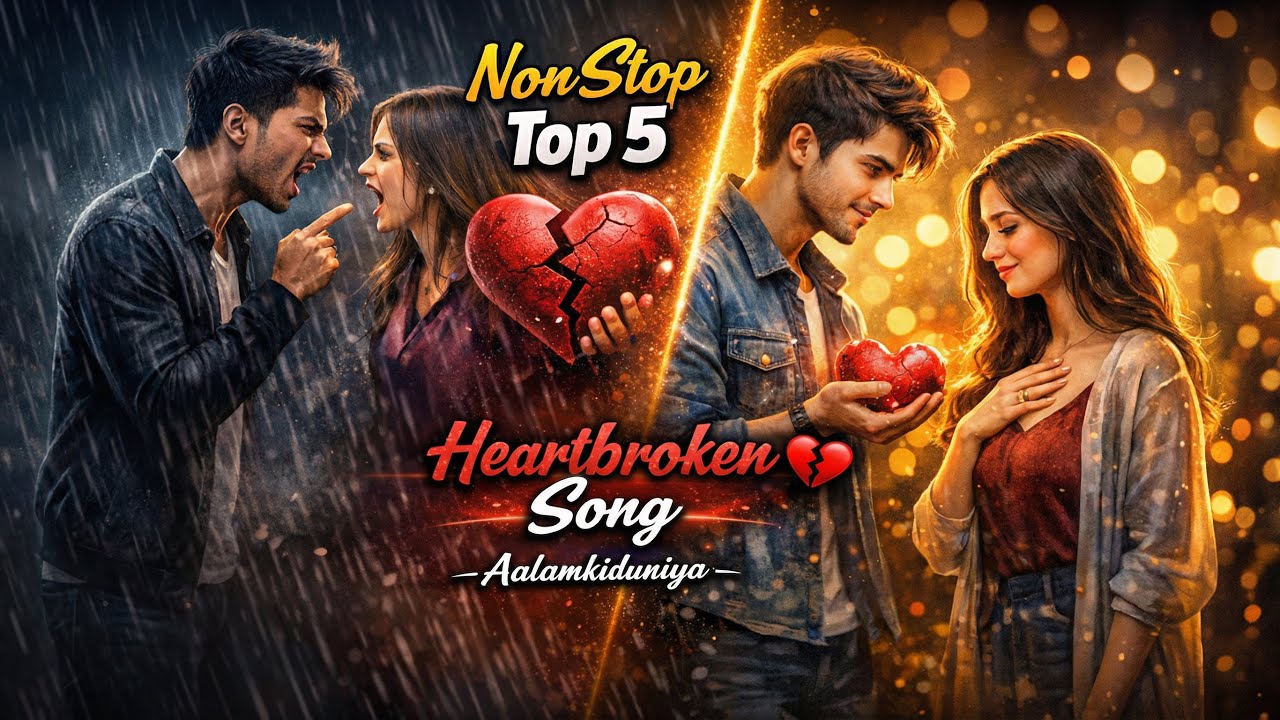 New heartbreaking 💔Best Emotional 🥀Nonstop Top 5Heartbroken💔soul Sad 😢 2025 Dj Song New Remix
