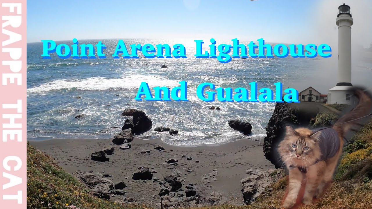 Point Arena  Lighthouse and Gualala 4K
