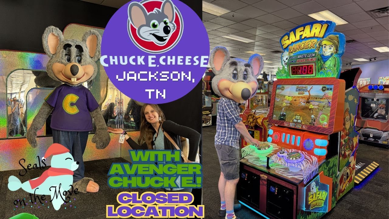 Chuck E Cheese Jackson TN - Chuck E Cheese Store Tour 2025 - Chuck E Cheese Arcade Games