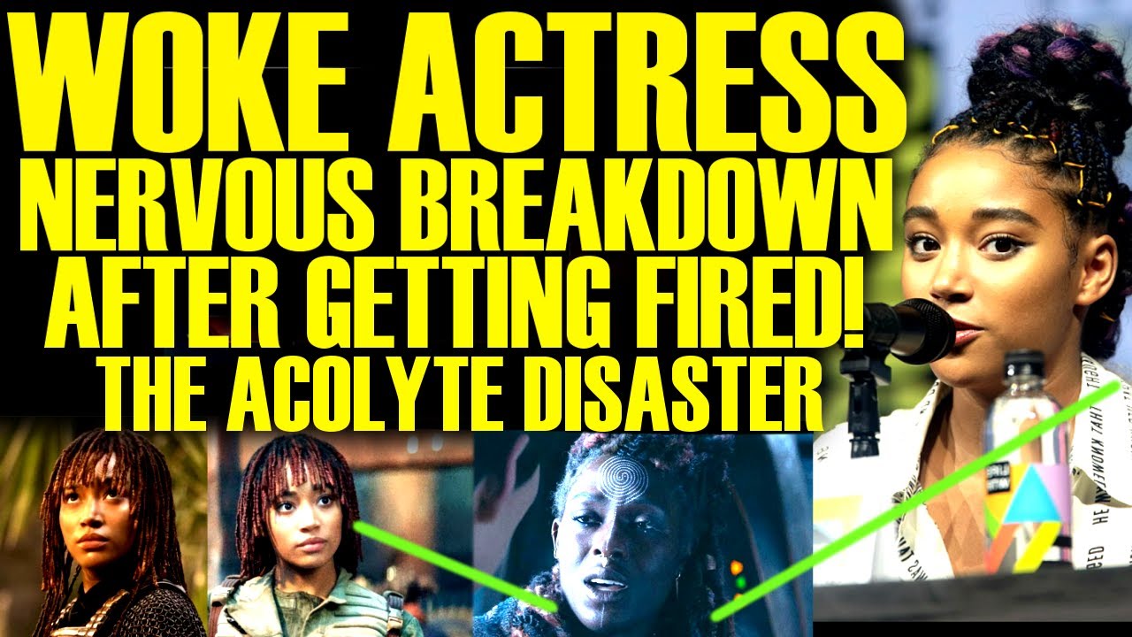 WOKE ACTRESS FREAKS OUT AFTER GETTING FIRED BY DISNEY! AMANDLA STENBERG FURIOUS WITH THE ACOLYTE