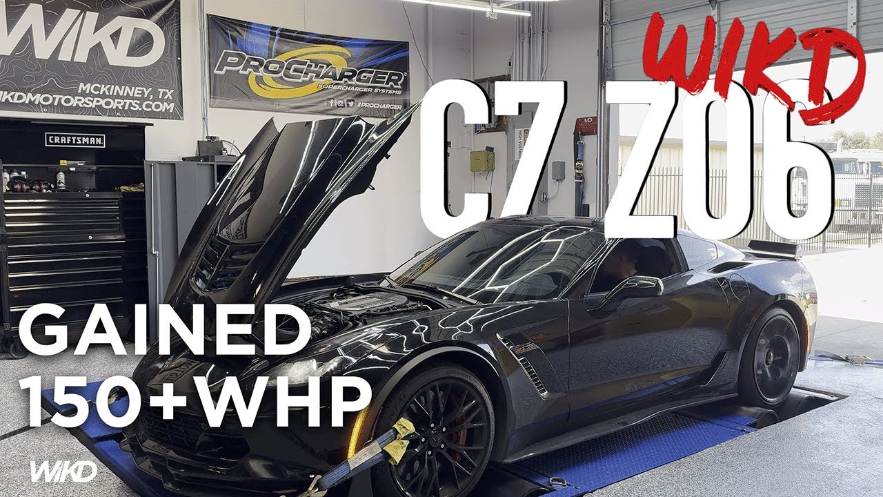 C7 Z06 увеличивает мощность более чем на 150 л.с. за счет модернизированной дроссельной заслонки,...