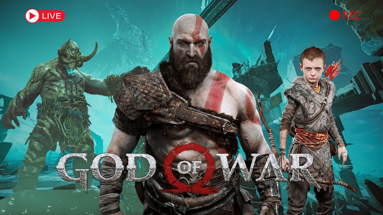 LIVE DE GOD OF WAR - KRATOS TRAS A LAMINAS