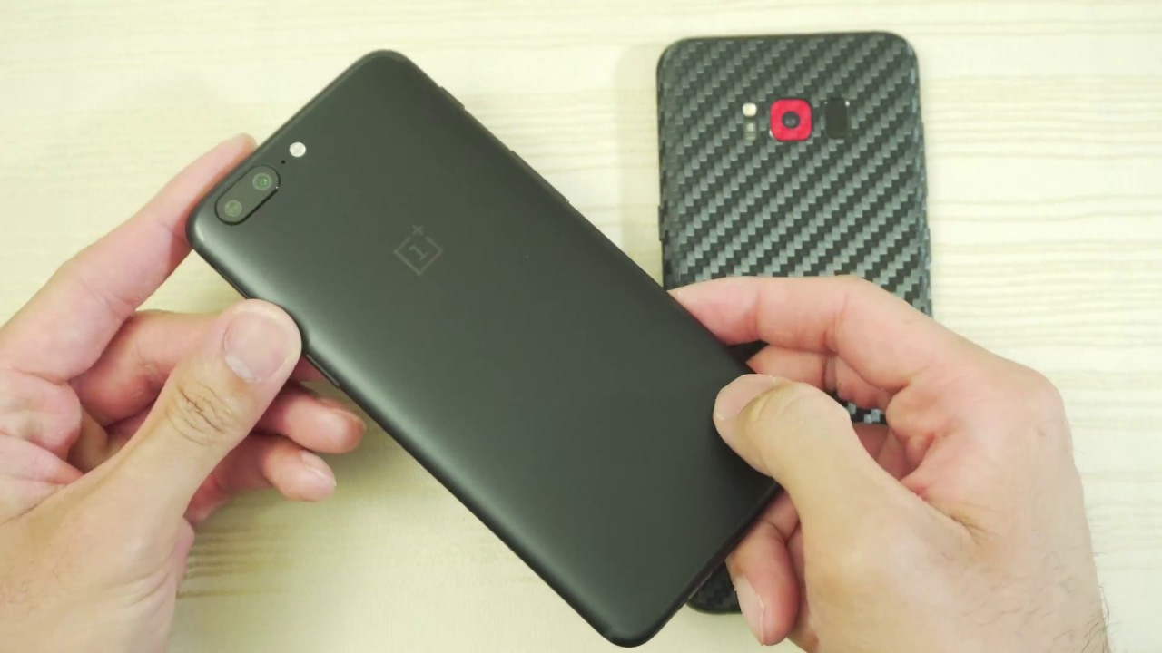 OnePlus 5 vs Galaxy S8 Plus - Speed Test! (4K)