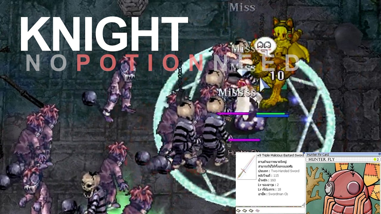 Ragnarok Classic GGT │Knight HP Refill │ Road to 100 M Zeny | EP 39