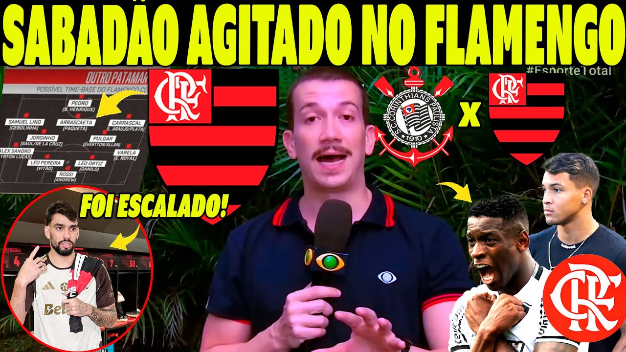 AGORAA!! SÁBADO MOVIMENTADO NO FLAMENGO! FLAVIO TROUXE INFORMAÇÃO NOTICIAS FLAMENGO HOJE!