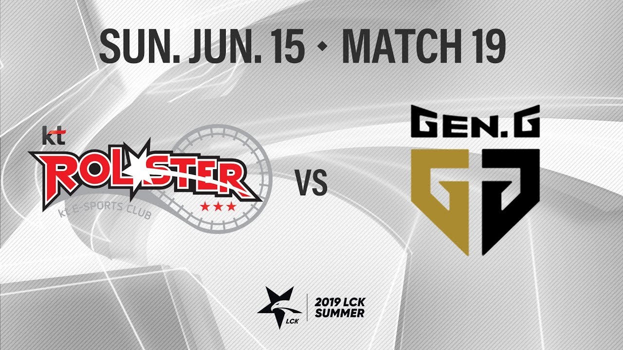 KT vs 젠지 | Match19 H/L 06.16 | 2019 LCK 서머