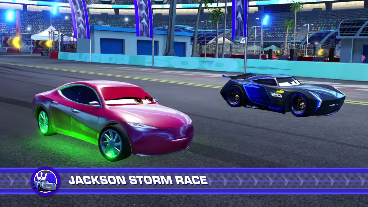 Cars 3: Driven to Win (PS4) - Playing as Natalie Certain (Subscriber Requests)
