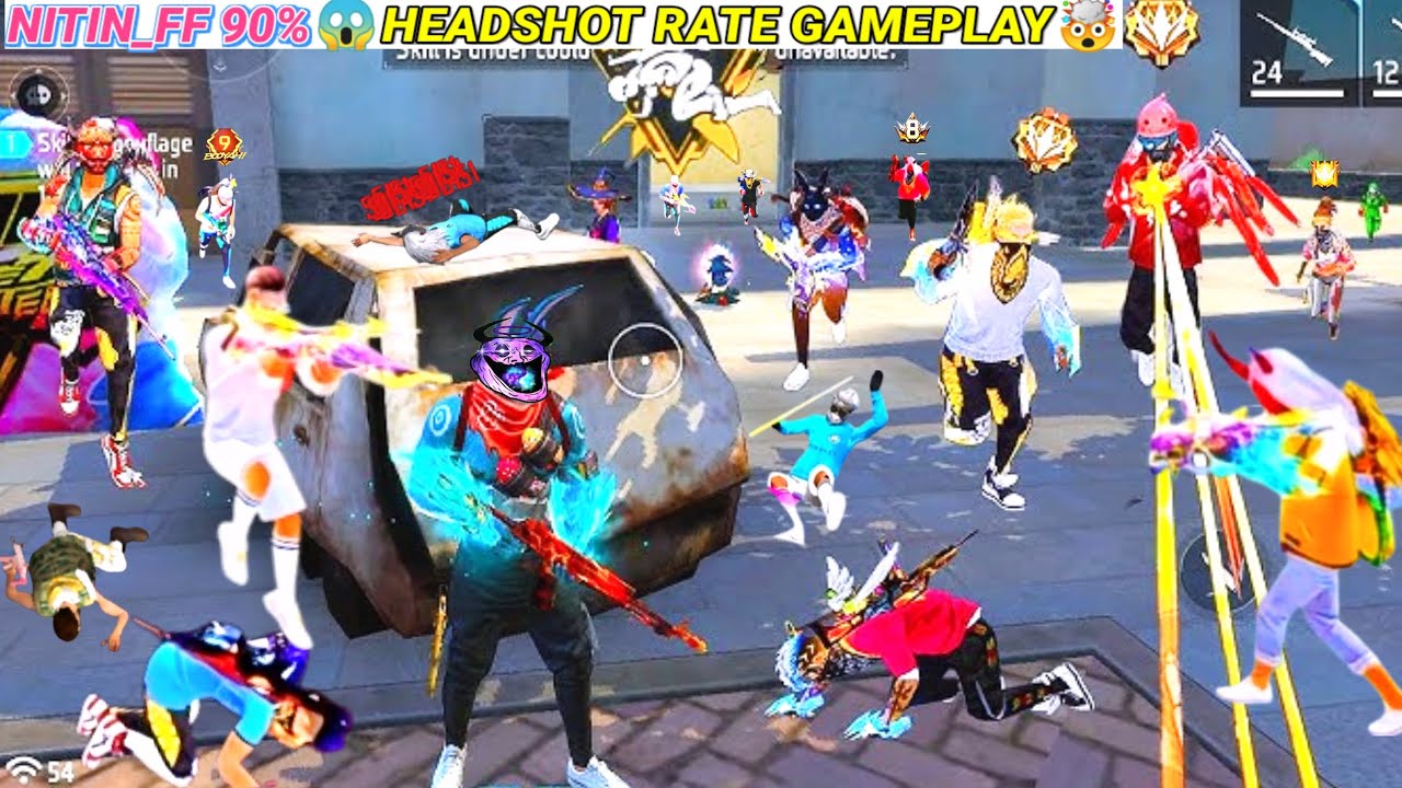 Solo Vs Squad Handcam ⚡ Poco X7  Pro 📲 Free Fire Gameplay 🎯