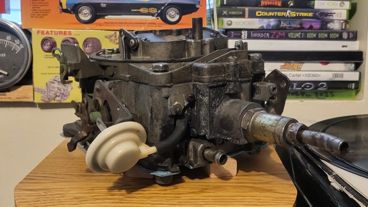 Rebuilt Quadrajet from carcassed Quadrajets