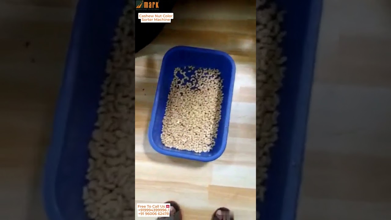 ✅ cashew Nut Color Sorter Machine - ☎️Call @+919994399996 /+91 9600662478