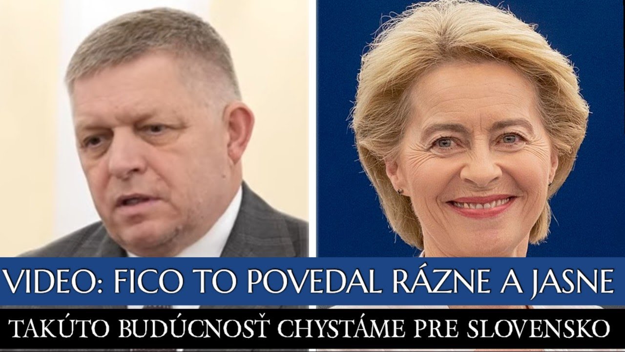 VIDEO: FICO TO POVEDAL RÁZNE A JASNE. TAKÚTO BUDÚCNOSŤ CHYSTÁME PRE SLOVENSKO.