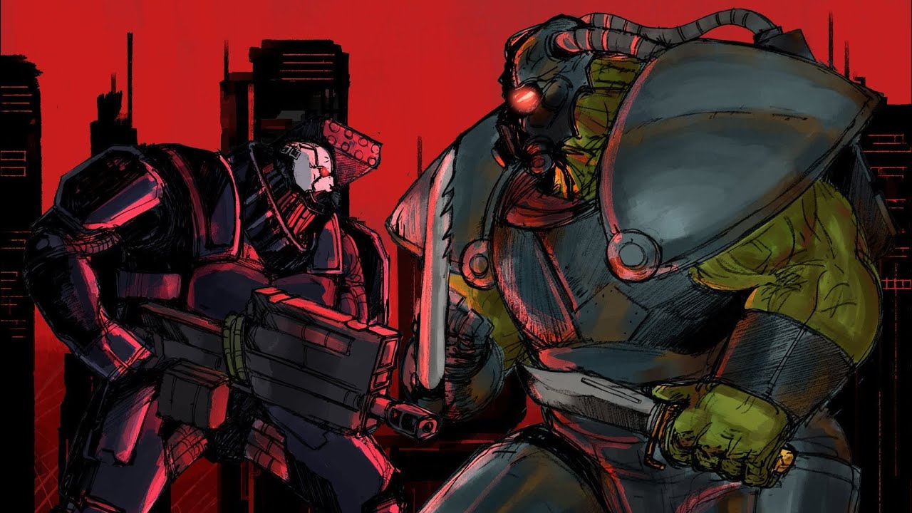 “Who the F#ck are you? Frank Horrigan that’s who” Adam Smasher & Frank Horrigan X King By Sky
