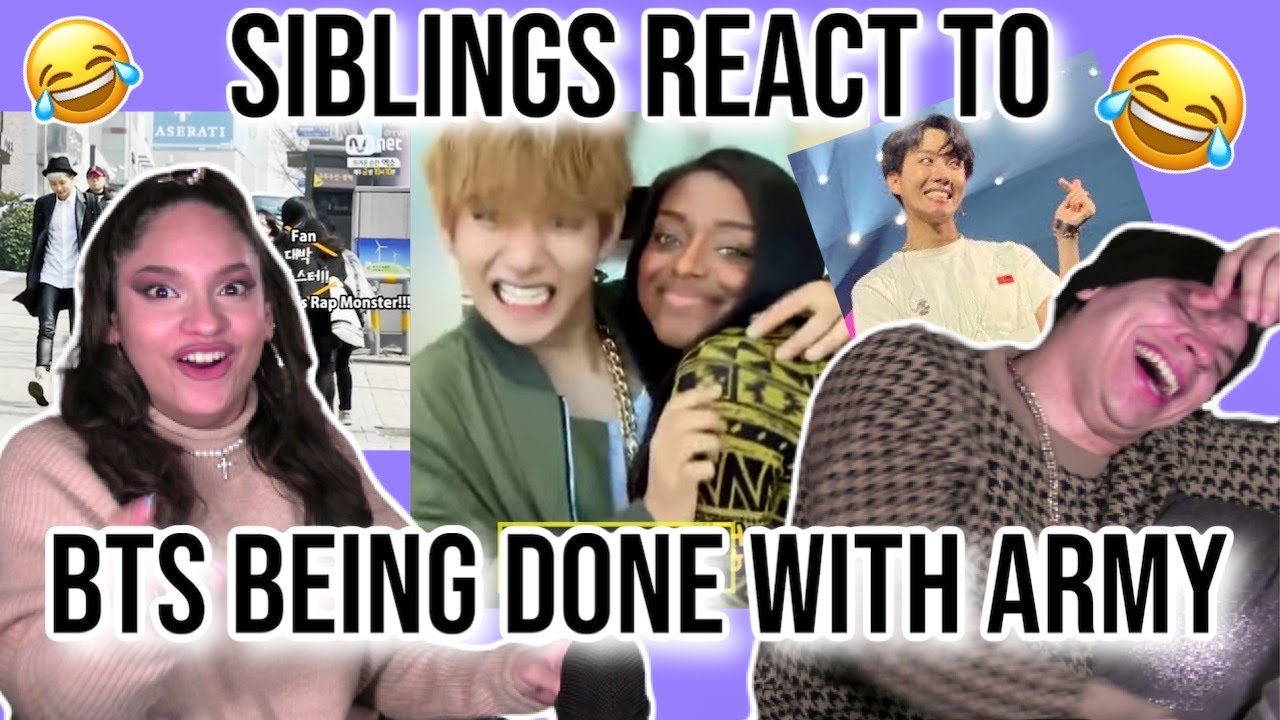 Siblings react to 