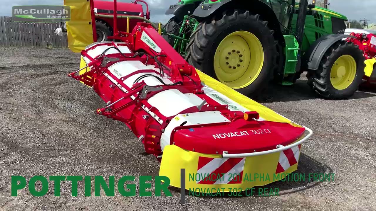 Pottinger Novacat 301 & 302CF Mowers