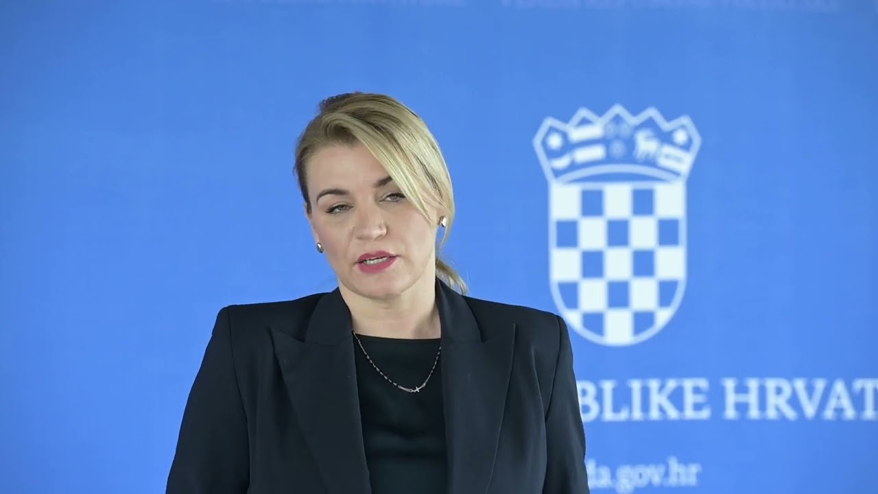 Ministrica Brnjac nakon druge sjednice Nacionalnog vijeća za održivi razvoj