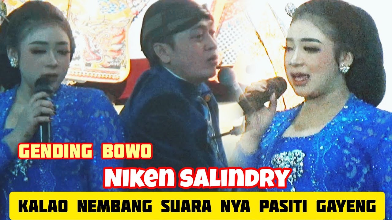 POKOK NYA KALAO NIKEN SALINDRY YANG NEMBANG PASTI langsung VIRAL.. sesi limbukan ki cahyo kuntadi. 