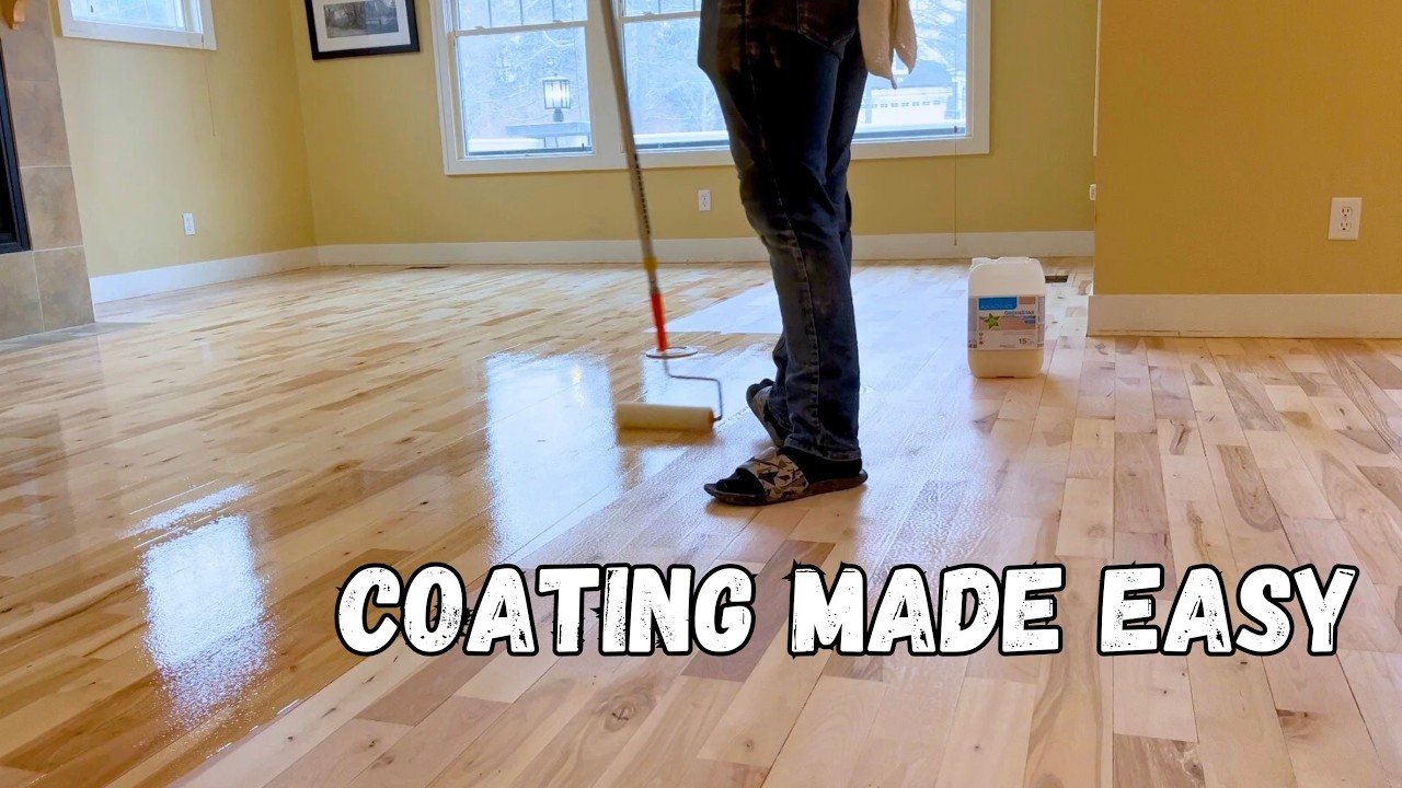 How to apply polyurethane (finish) to a hardwood floor