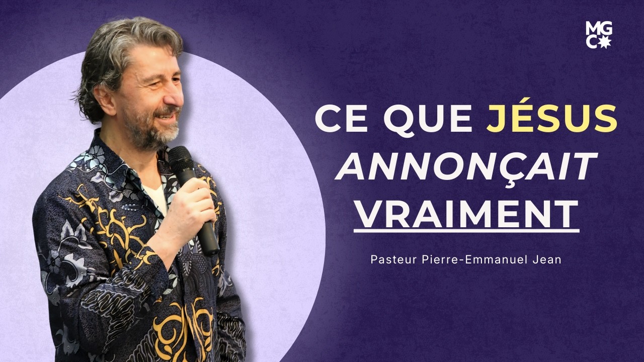 Les églises ne prêchent plus l’évangile que Jésus prêchait | Pasteur Pierre-Emmanuel Jean