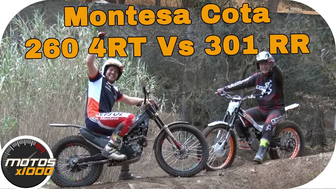 Montesa Cota 260 4RT vs Cota 301 RR | Motosx1000