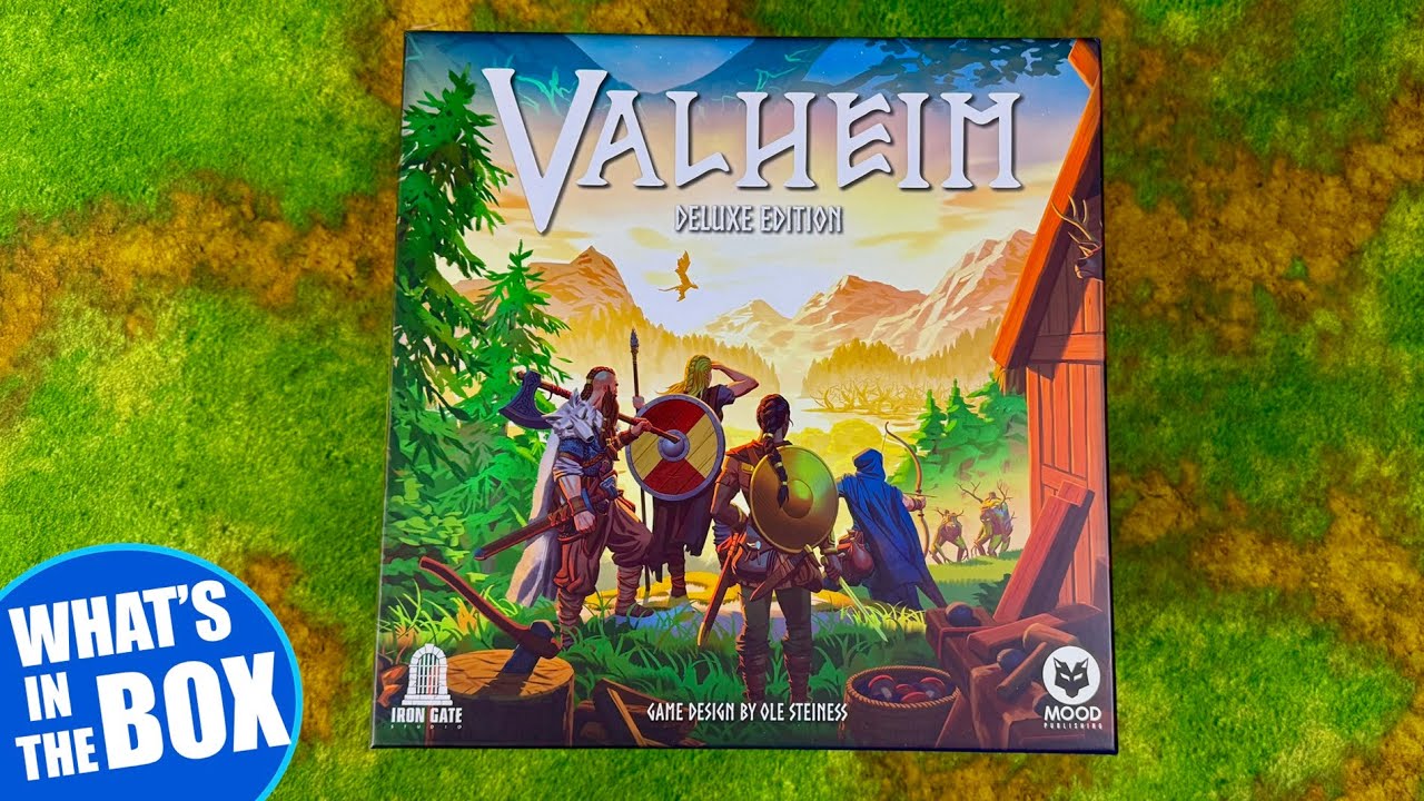VALHEIM Board Game Unboxing