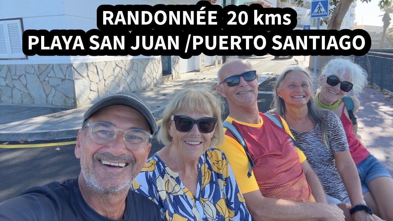 RANDONNÉE DE PLAYA SAN JUAN A PUERTO SANTIAGO 😍 TENERIFE 