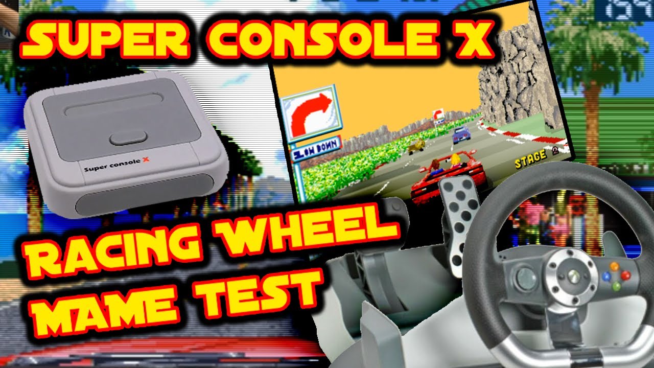 Super Console X Mame / Arcade - Racing Wheel Support -