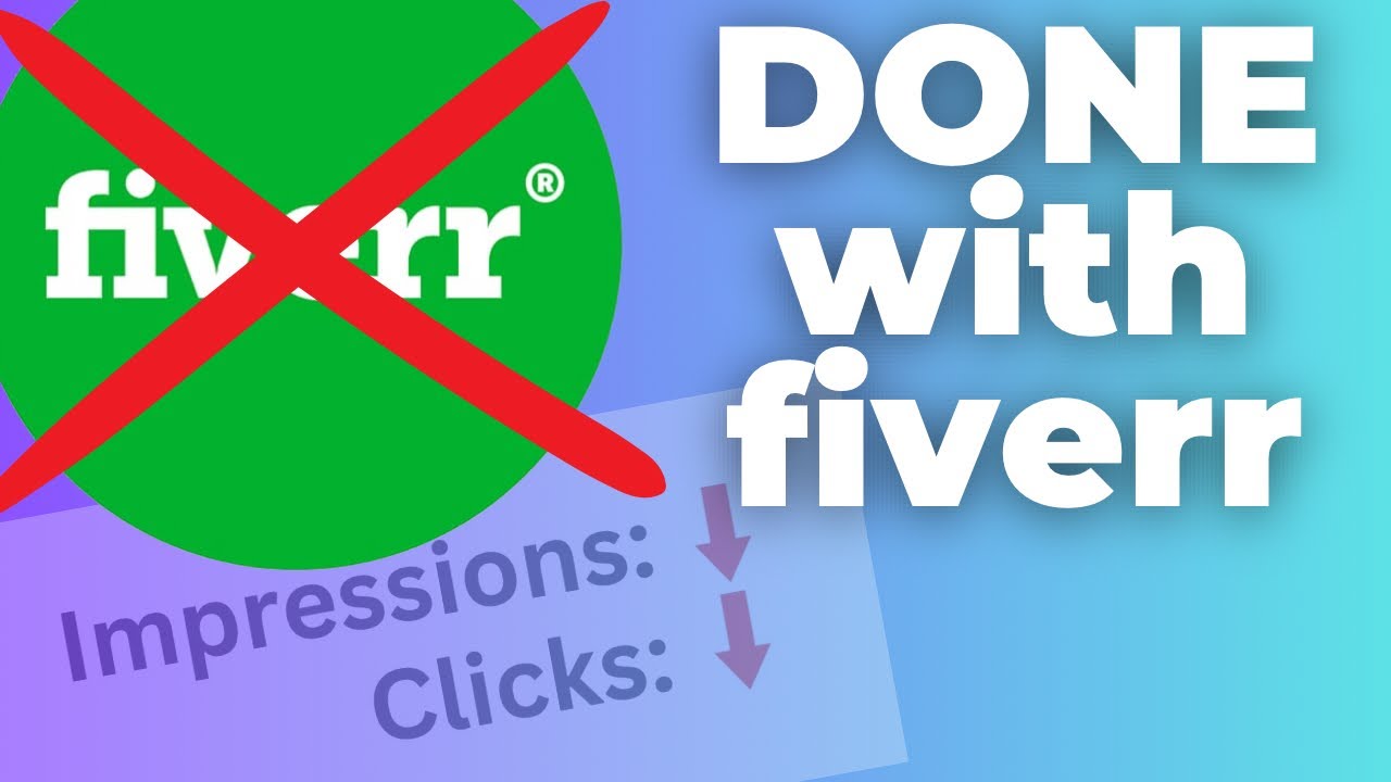 Fiverr just isn’t working for me.
