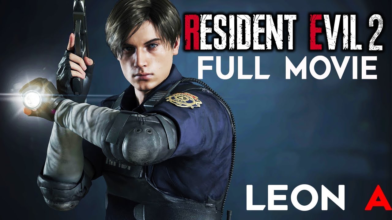 RESIDENT EVIL 2 REMAKE All Cutscenes (LEON STORY) Game Movie 1080p 60FPS