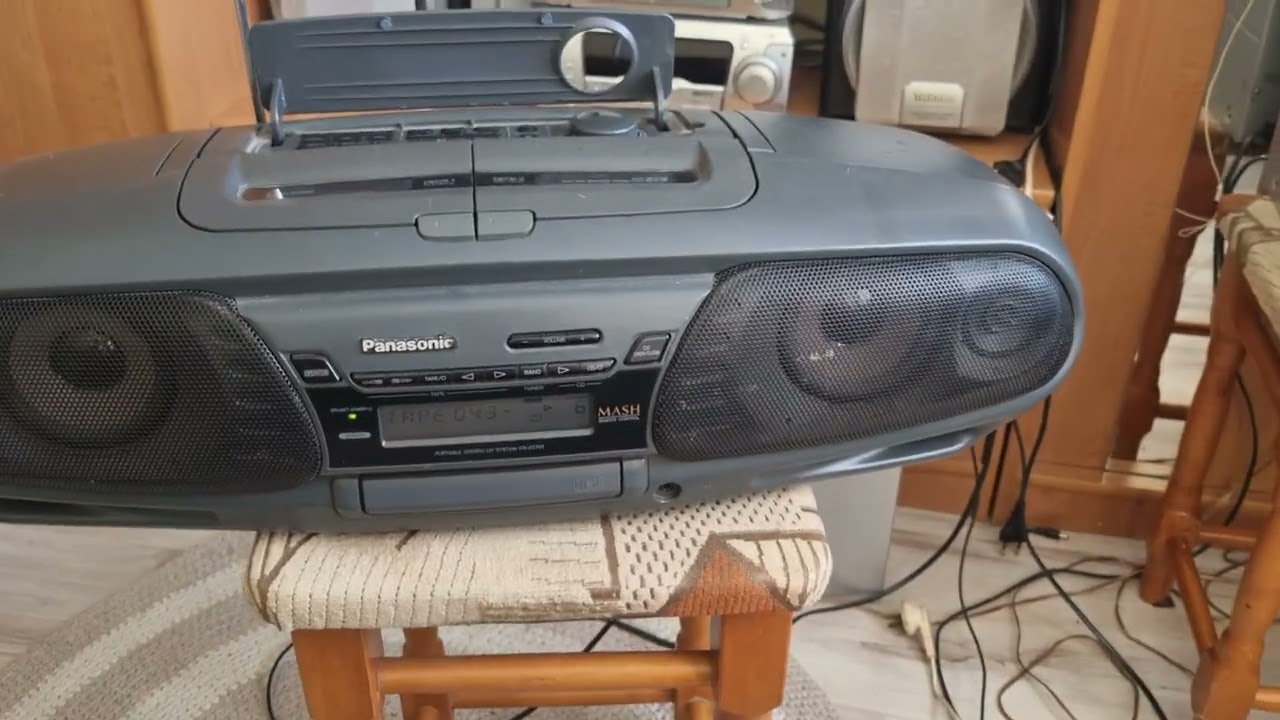 Panasonic RX-DT505 Trance Test