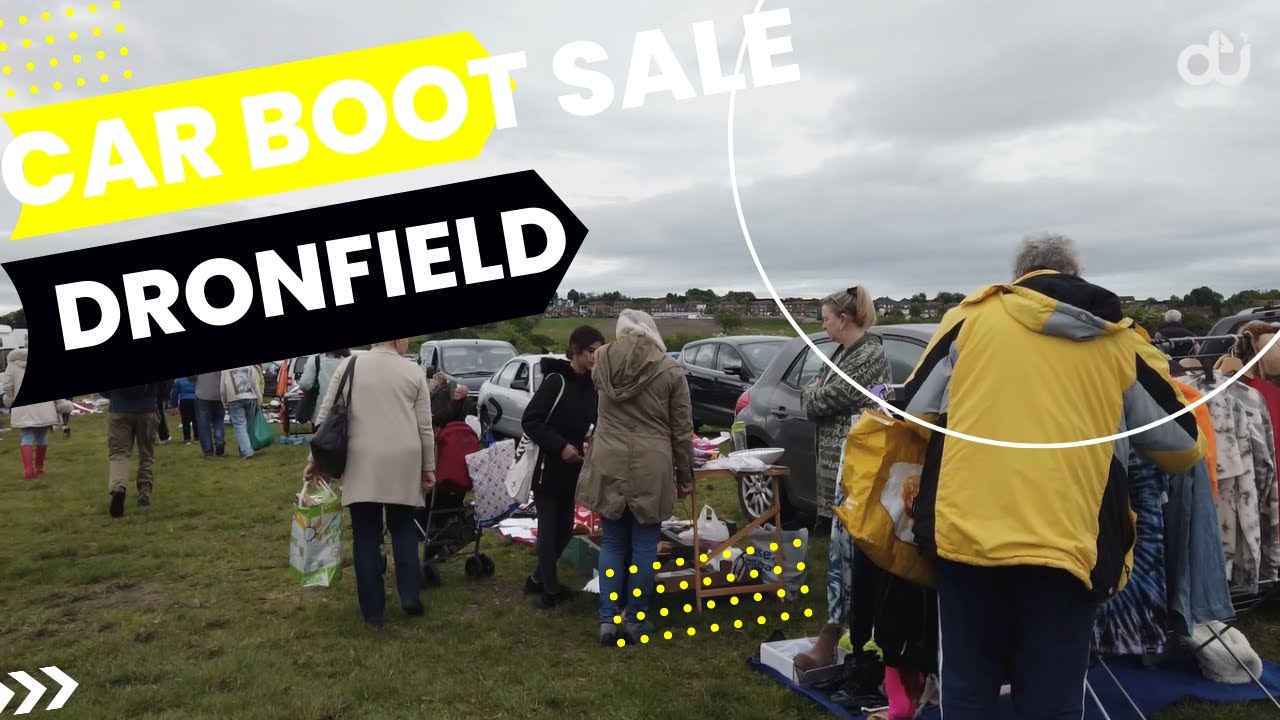 Car Boot Sale in 🇬🇧 UK is Amazing | Dronfield |Bowshow | 2022