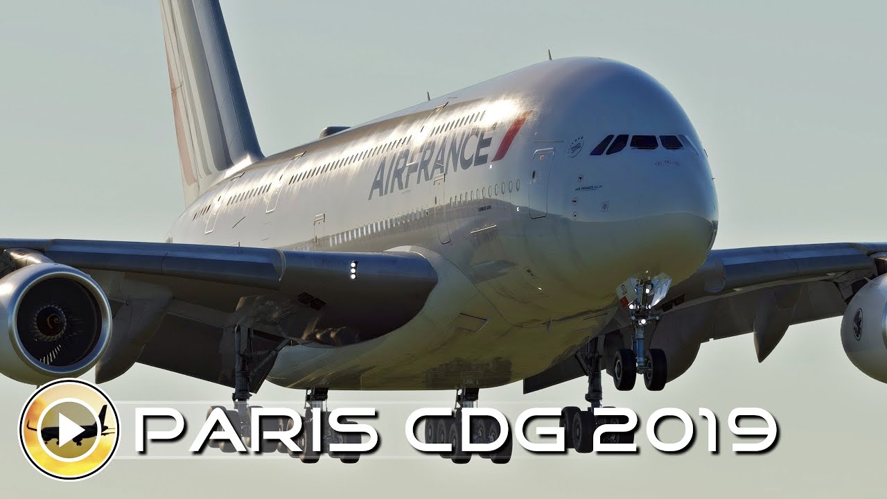 PARIS CDG AIRPORT | BACK IN 2019 | MSFS PLANE SPOTTING