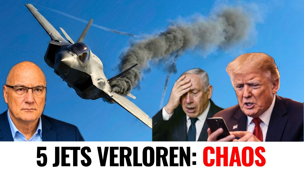 Chaos im Himmel! 5 US-Maschinen verloren + Selbst Trump ist fassungslos!