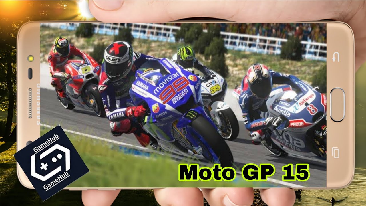 Moto GP 15 rodando em celulares com a GPUS Mali e Adreno vem conferir e jogar.