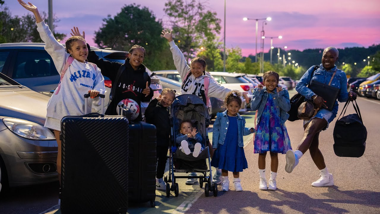 TRAVELLING ABROAD WITH *7 KIDS INCLUDING BABY!!!* 😅