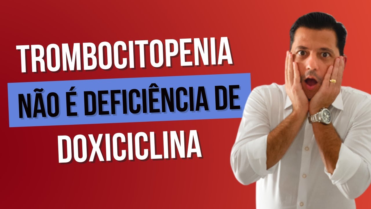 Trombocitopenia em cães.
