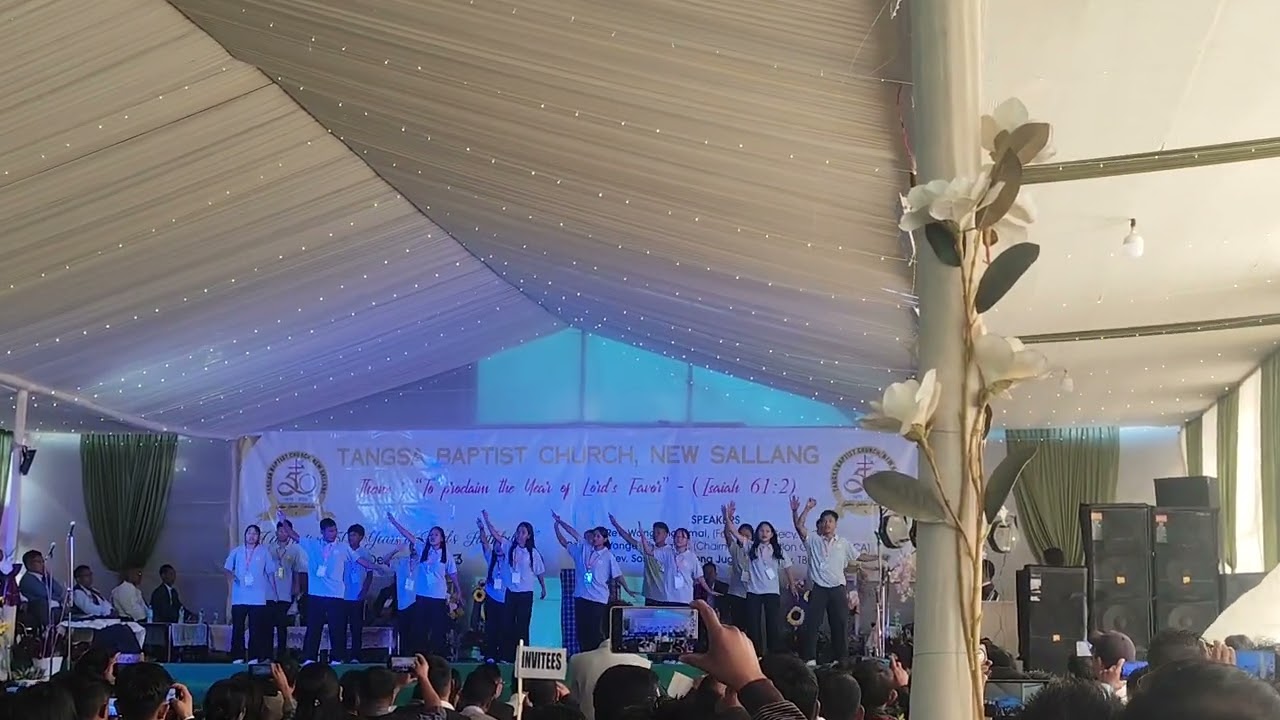 TBC NEW SALLANG  GOLDEN JUBILEE CHOIR || DANCE 