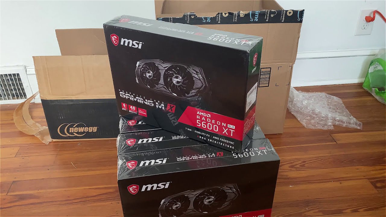 5600 XT mining rig build pt1