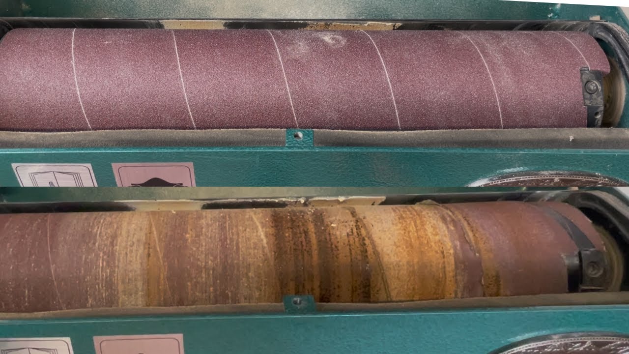 Quick Fix: Replace Sandpaper on G0458 Drum Sander