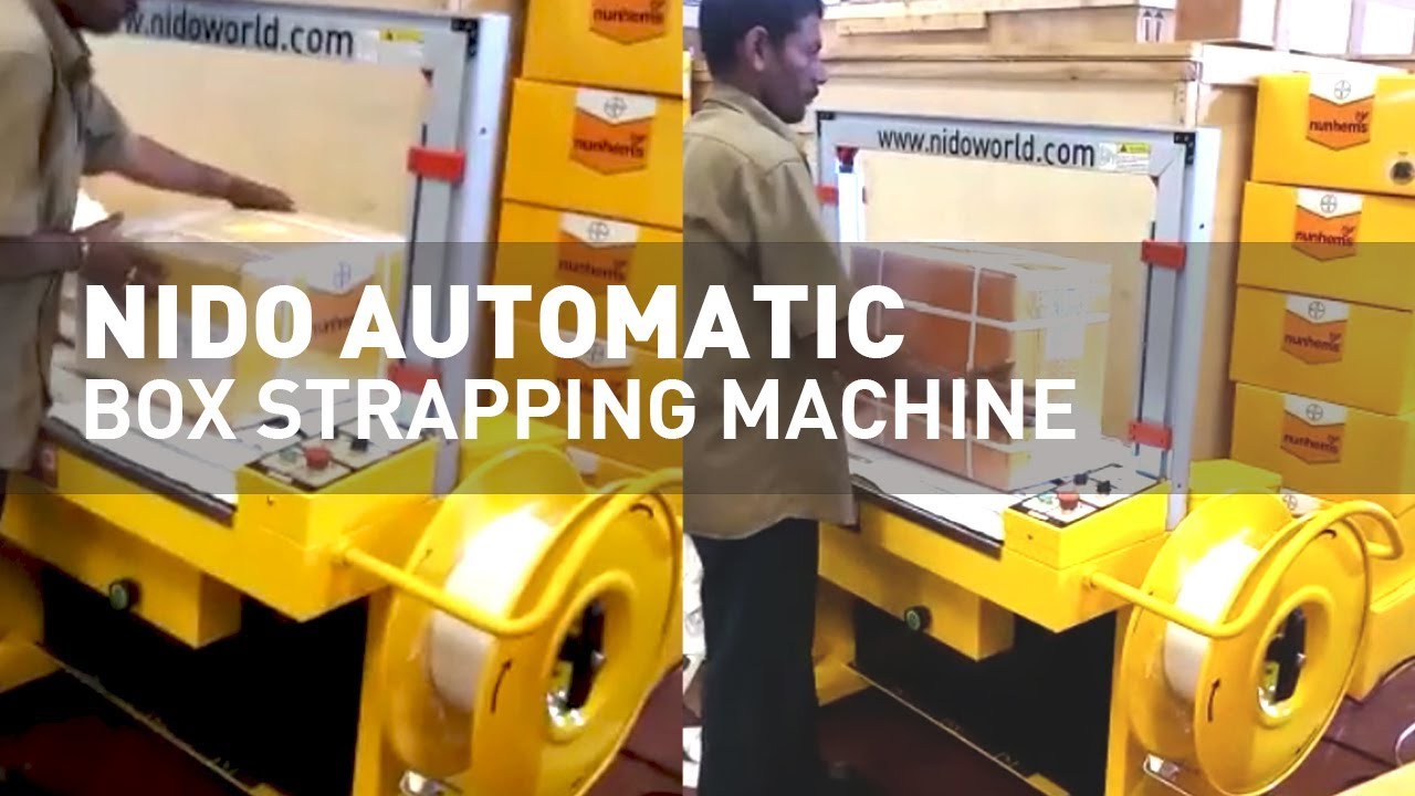Nido Automatic Box Strapping Machine - ND-EOLP-ST-APA011
