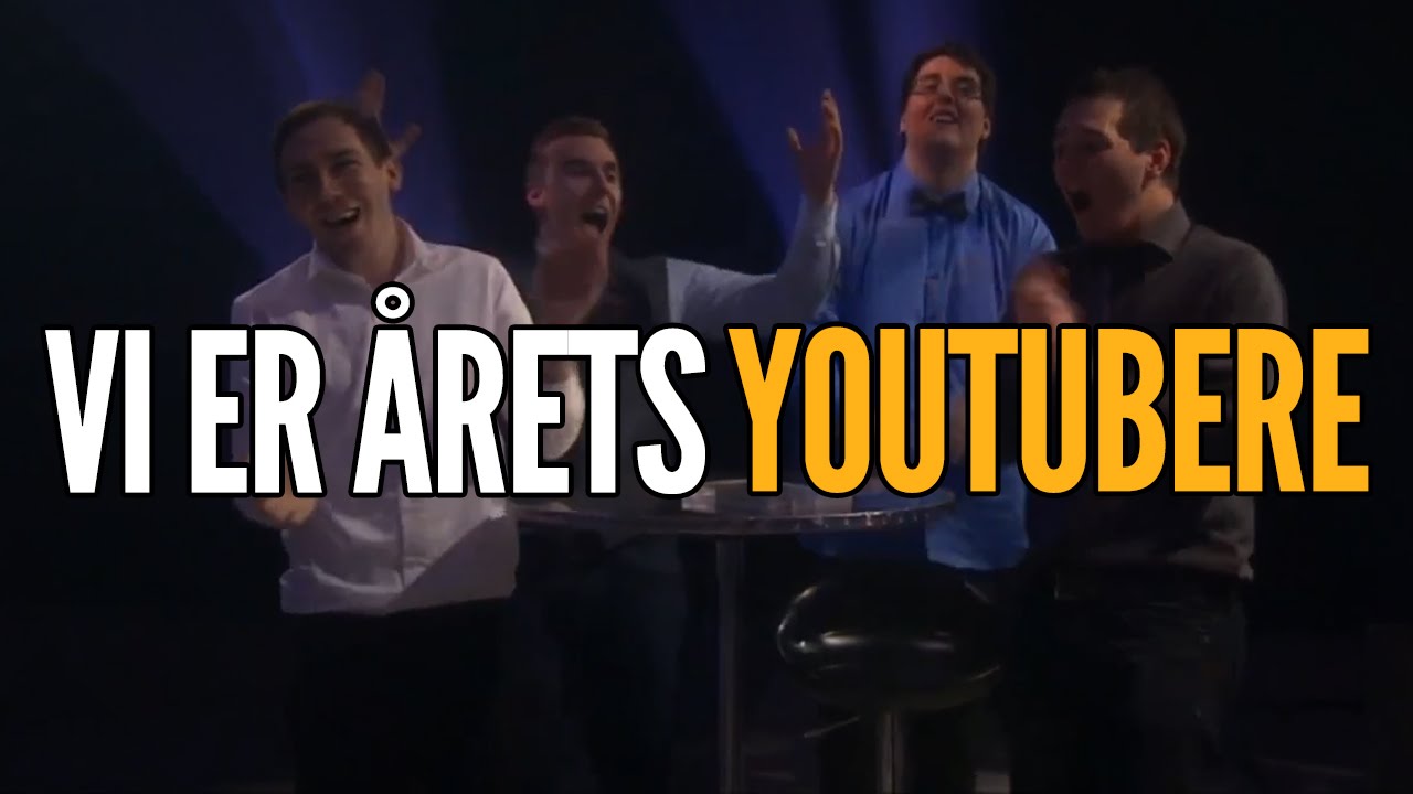 Vi er årets Youtubere