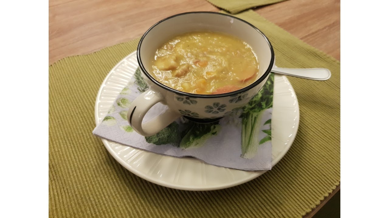 Erwtensoep maken in de multicooker (snelkookpan) | Recept | (NL/BE) | Plezierindekeuken.nl