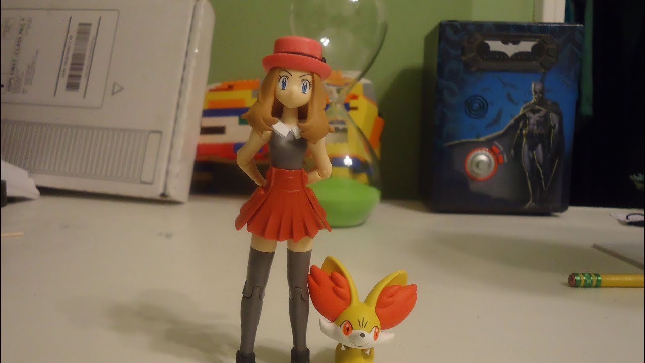 Pokemon XY Serena and Fennekin Figures DeGraphics Reviews (Re-uploaded)