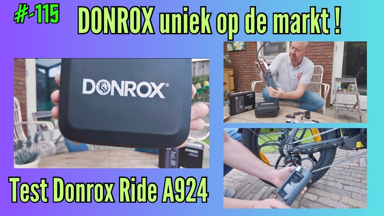 #vlog-115 | DONROX, uniek op de markt!! | Test Donrox Ride A924 | Informatief