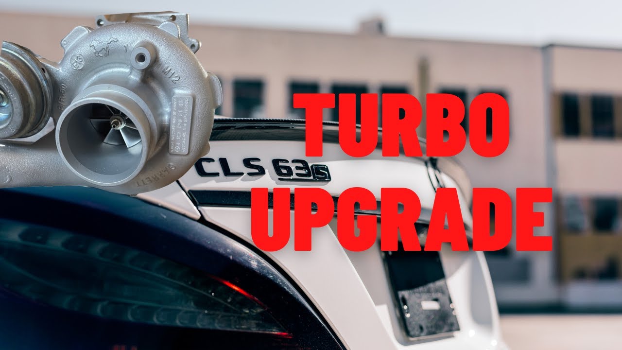 TURBO UPGRADE on the AMG CLS63s W.3