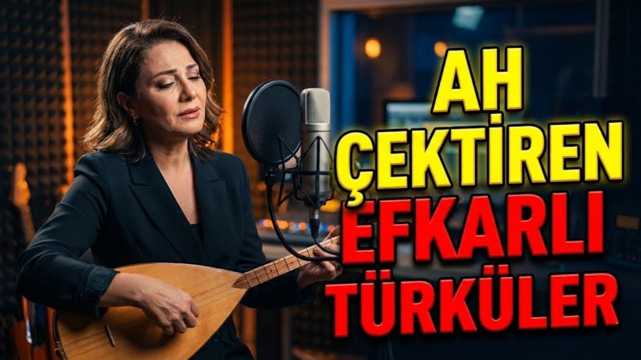 Ah Çektiren Efkarlı Türküler 🎶 Dertli, Damar, Ağlatan Seçme Türküler (Yeni Türküler)