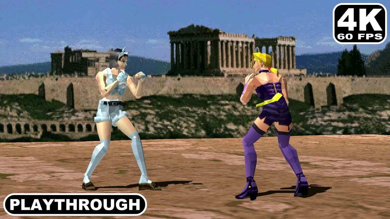 Tekken 2 (PS5 Gameplay / Playthrough / PS1 Classics / No Commentary / 4K 60fps)