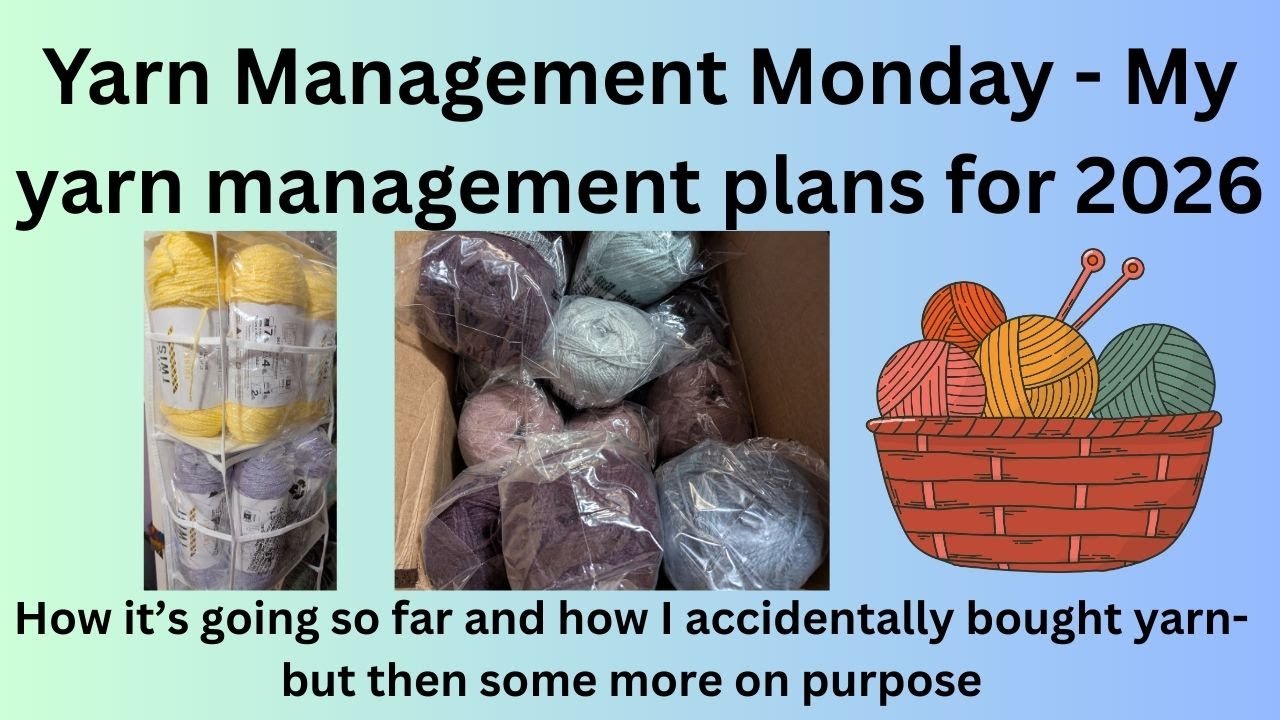 Yarn Management Monday - Two large yarn hauls, creator spotlight and scrap yarn