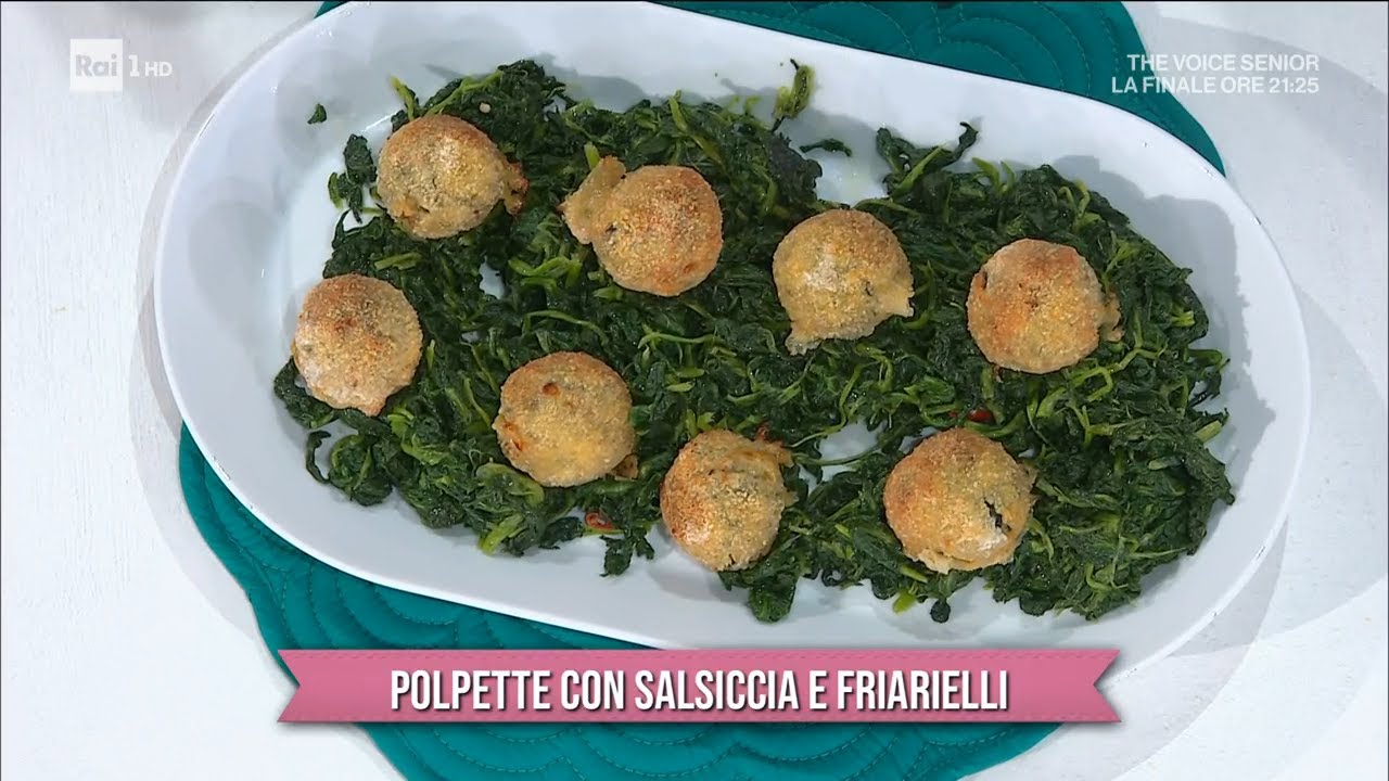 Polpette con salsiccia e friarielli - È sempre mezzogiorno 21/01/2022