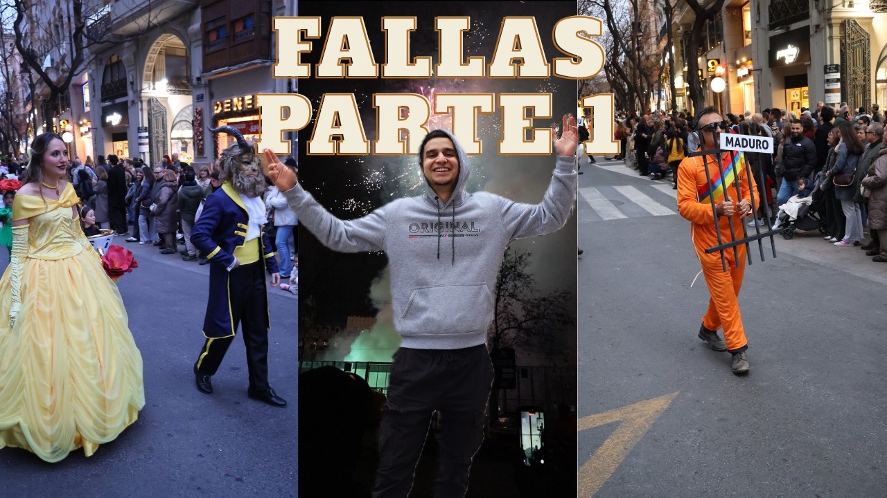 Empezaron las Fallas de Valencia!
