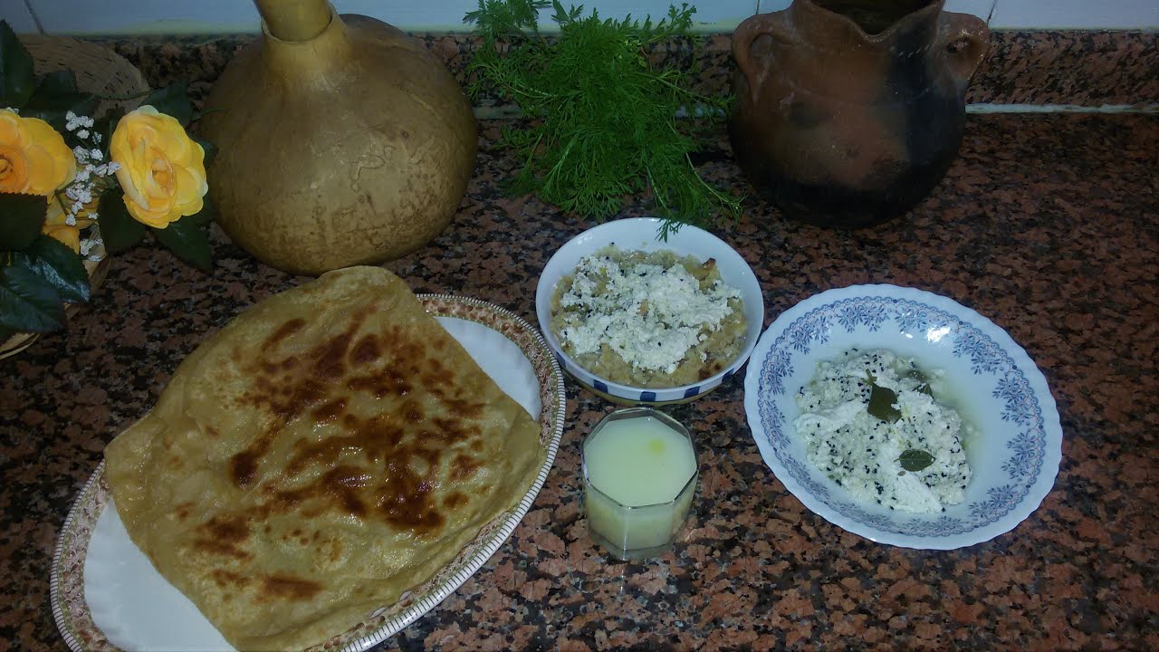 اطيب وجبة سحور أو إفطار ( فتة اللبأ اليمني ) طعام أيام زمان